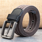 Ceinture En Canvas Avec Boucle Pour Homme | Idéal Pour Tenues Quotidiennes Et Décontractées