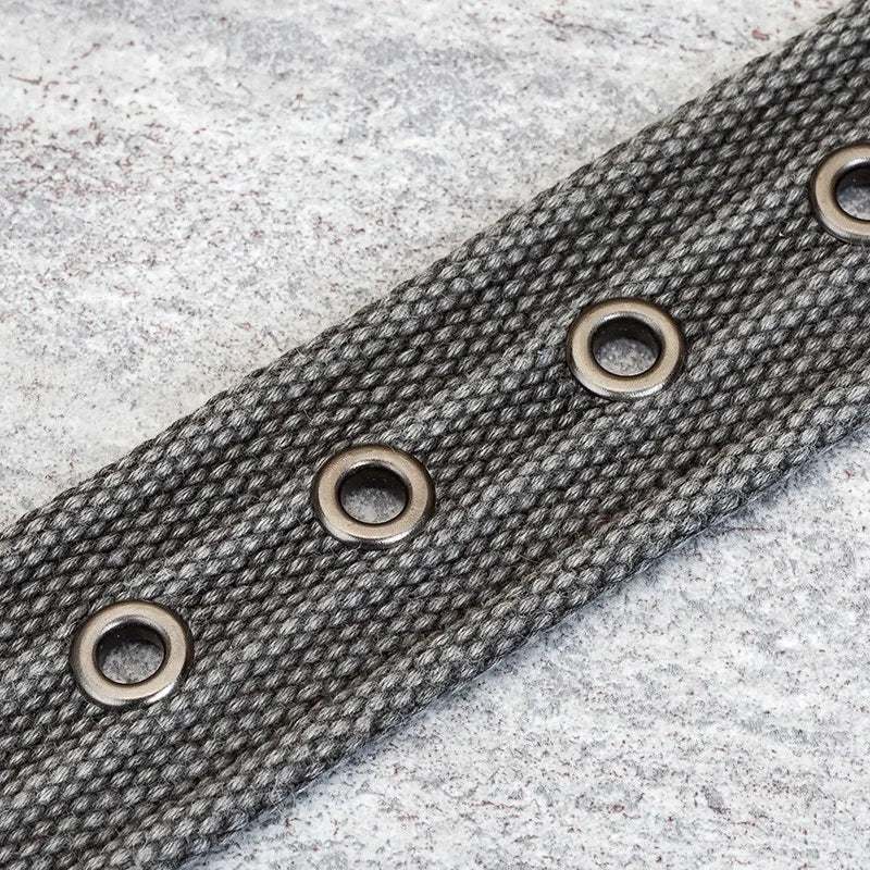 Ceinture En Canvas Avec Boucle Pour Homme | Idéal Pour Tenues Quotidiennes Et Décontractées