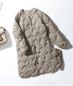Manteau avec Capuche et Fermeture Zippée pour Femme | Idéal pour l’Hiver