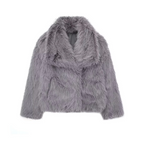 Manteau avec Col Oversize pour Femme | Idéal pour l’Hiver et les Occasions Spéciales