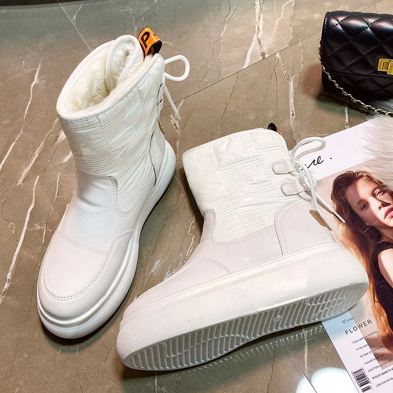 Bottines À Hauteur Cheville Avec Conception Fonctionnelle Pour Femmes | Idéales Pour Conditions Humides Et Froides
