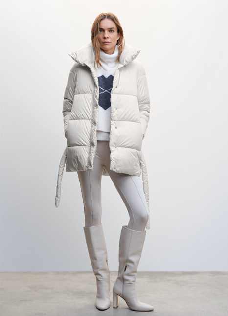 Parka Matelassée Longue à Coupe Ample pour Femmes | Idéale pour l’Hiver