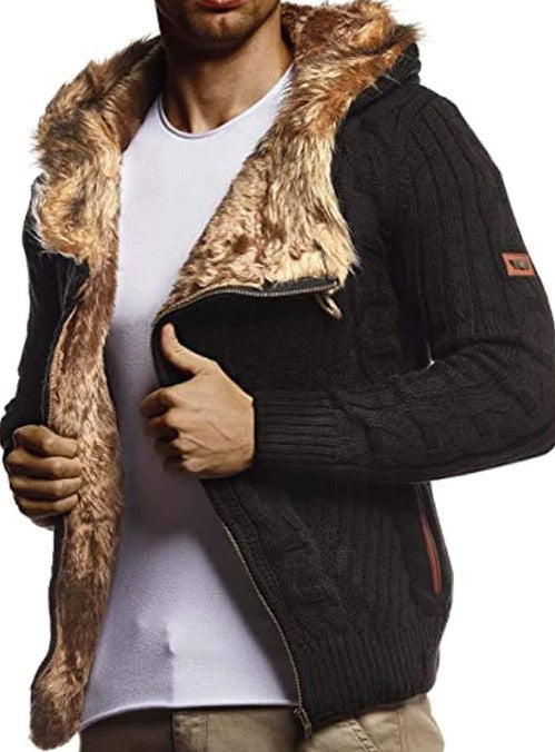 Sweat À Capuche Zippé Avec Capuche Intégrée Pour Homme | Idéal Pour La Saison Froide