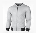 Sweatshirt Homme avec Fermeture Éclair et Col Montant | Idéal pour un Usage Quotidien
