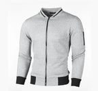 Sweatshirt Homme avec Fermeture Éclair et Col Montant | Idéal pour un Usage Quotidien