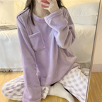 Pyjama Deux Pièces Doux pour Femme | Idéal pour la Détente à la Maison