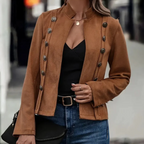 Veste Cintrée à Double Boutonnage pour Femme | Idéale pour un Usage Quotidien ou Professionnel