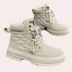 Bottines Montantes avec Doublure Intérieure pour Femmes | Idéal pour l’Hiver