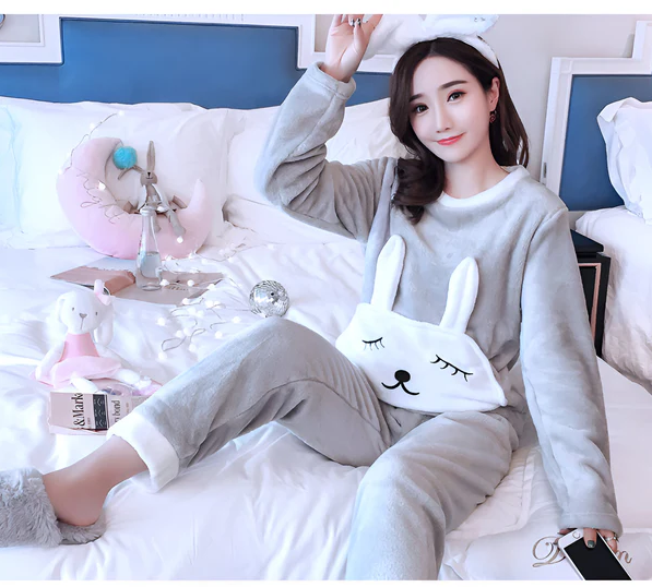 Pyjama Deux Pièces Doux pour Femme | Idéal pour la Détente à la Maison