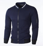 Sweatshirt Homme avec Fermeture Éclair et Col Montant | Idéal pour un Usage Quotidien