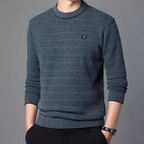 Pull Tricoté à Coupe Régulière pour Homme | Idéal pour l’Automne et l’Hiver