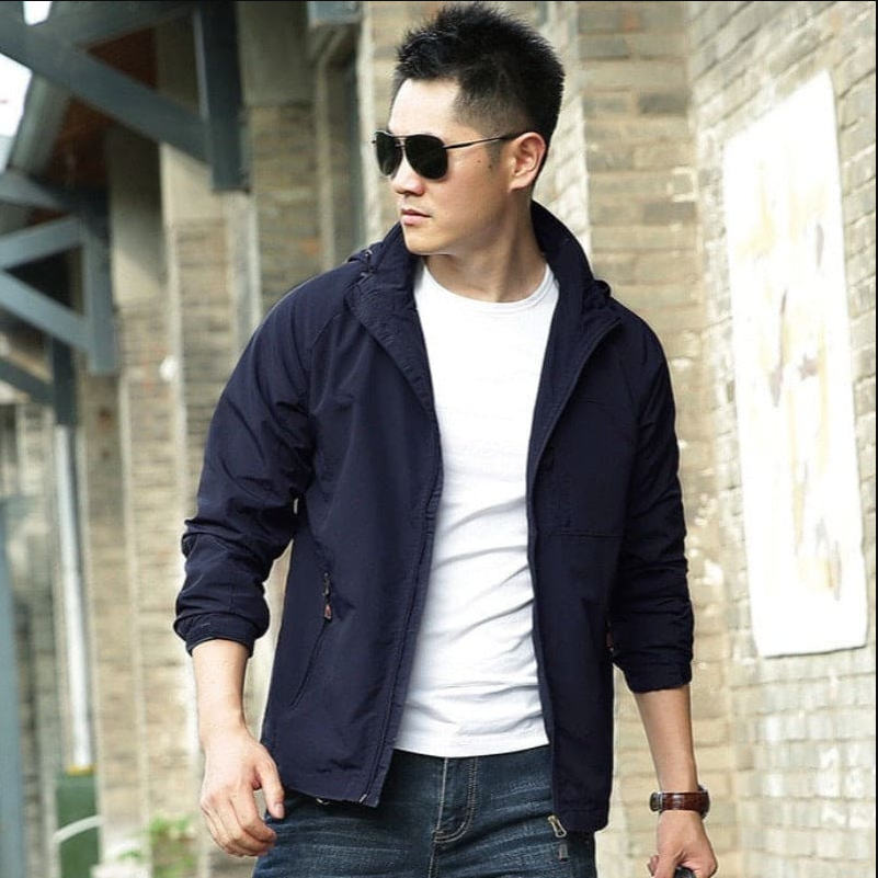 Veste Légère À Coupe Ajustée Pour Hommes | Idéale Pour Le Printemps