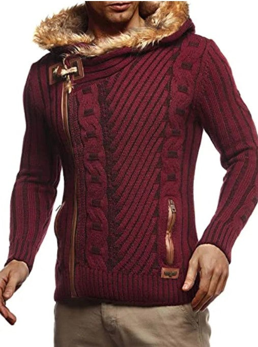 Sweat À Capuche Zippé Avec Capuche Intégrée Pour Homme | Idéal Pour La Saison Froide