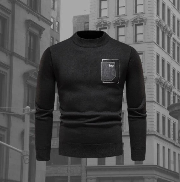Pull à Col Rond avec Coupe Moderne pour Homme | Idéal pour les Tenues Quotidiennes