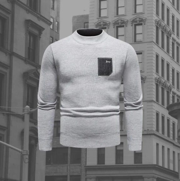 Pull à Col Rond avec Coupe Moderne pour Homme | Idéal pour les Tenues Quotidiennes