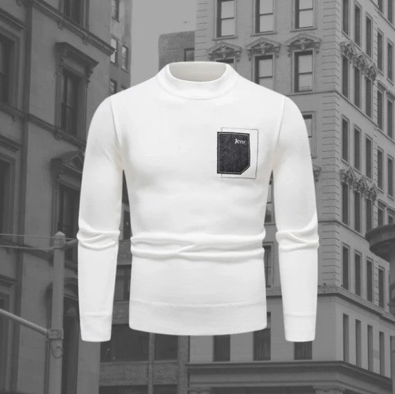 Pull à Col Rond avec Coupe Moderne pour Homme | Idéal pour les Tenues Quotidiennes