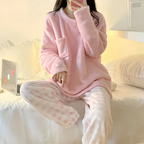 Pyjama Deux Pièces Doux pour Femme | Idéal pour la Détente à la Maison