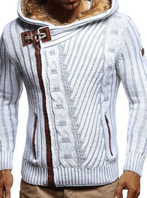 Sweat À Capuche Zippé Avec Capuche Intégrée Pour Homme | Idéal Pour La Saison Froide