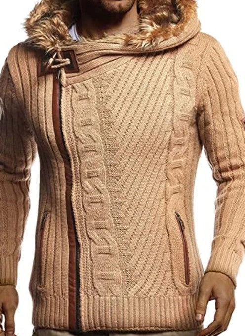 Sweat À Capuche Zippé Avec Capuche Intégrée Pour Homme | Idéal Pour La Saison Froide