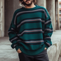 Sweat à Capuche avec Motif Arc-en-Ciel pour Hommes | Idéal pour un Usage Quotidien