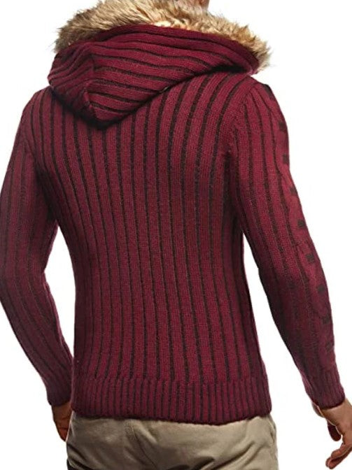 Sweat À Capuche Zippé Avec Capuche Intégrée Pour Homme | Idéal Pour La Saison Froide