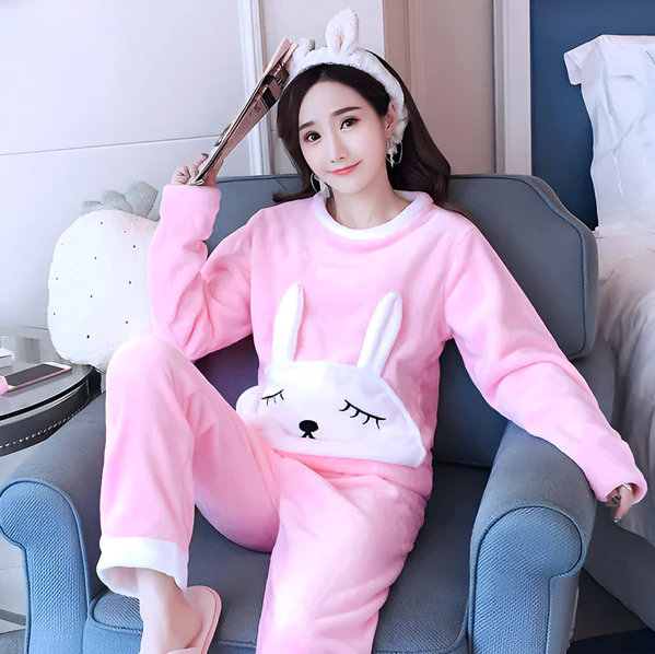 Pyjama Deux Pièces Doux pour Femme | Idéal pour la Détente à la Maison