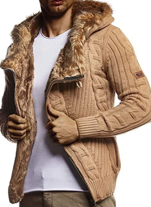 Sweat À Capuche Zippé Avec Capuche Intégrée Pour Homme | Idéal Pour La Saison Froide