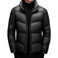 Veste d’Hiver Matelassée avec Capuche Ajustable pour Hommes | Idéale pour la Saison Froide