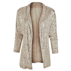 Veste Légère à Effet Brillant pour Femme | Idéale pour le Printemps