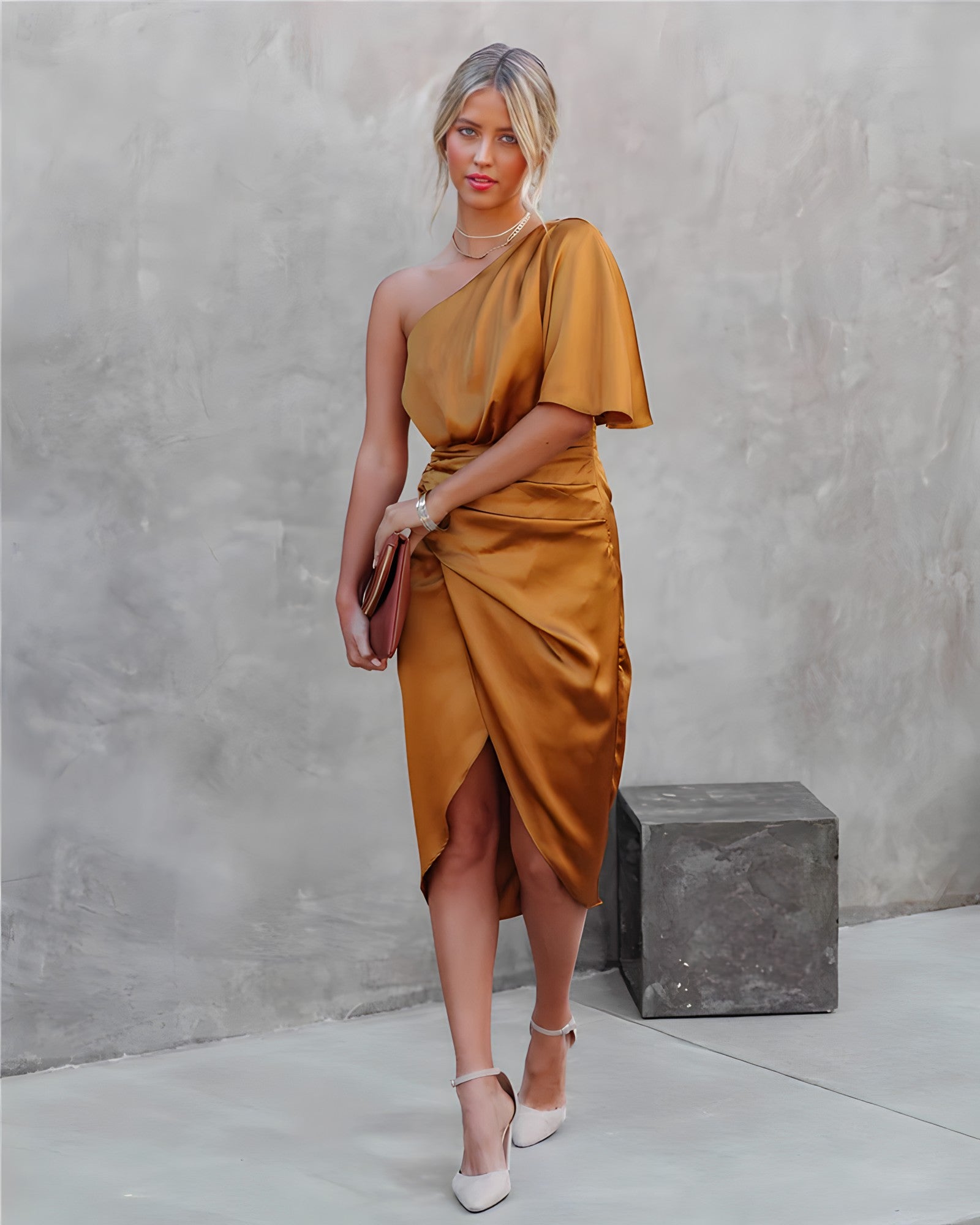 Robe De Soirée Courte avec Coupe Ajustée Et Col Rond pour Femmes | Idéale pour Les Occasions Spéciales