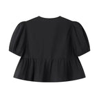 Crop Top à Imprimé Léopard avec Col Rond pour Femme | Idéal pour Usage Quotidien