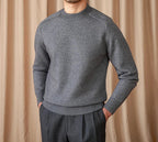 Pull D’Hiver À Col Rond Pour Homme | Idéal Pour Les Tenues Quotidiennes
