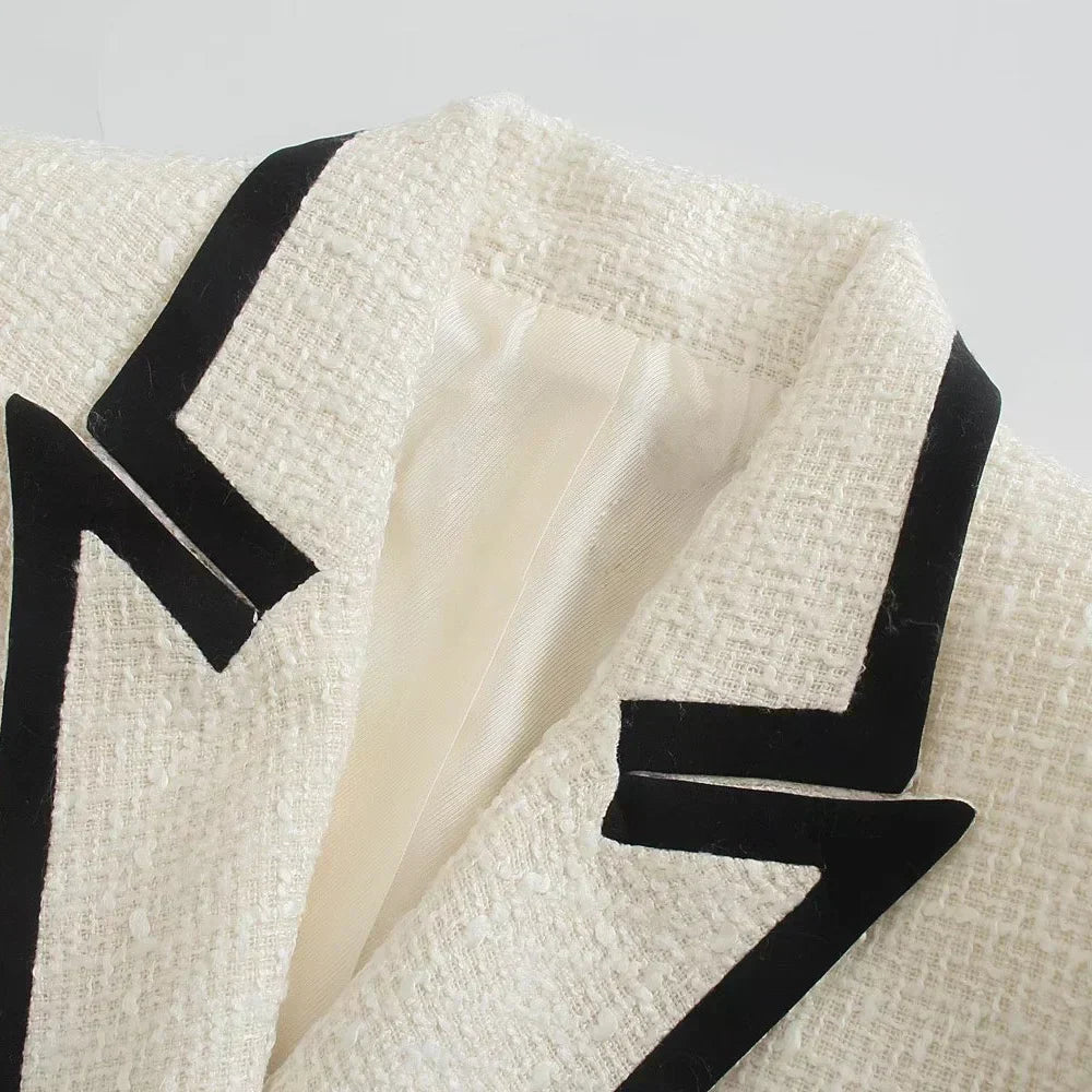 Blazer Double Boutonnage Pour Femme | Idéal Pour Mi-Saison