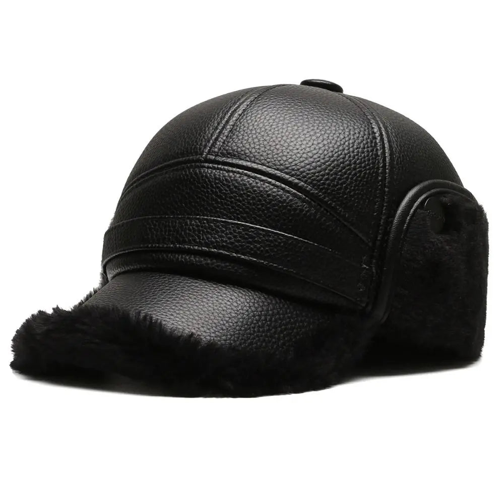 Casquette D’Hiver avec Oreillettes Ajustables pour Homme | Idéale pour Les Activités En Extérieur