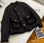 Manteau d’Hiver Long avec Coupe Ajustée et Fermeture à Boutons pour Femme | Idéal pour Temps Froid