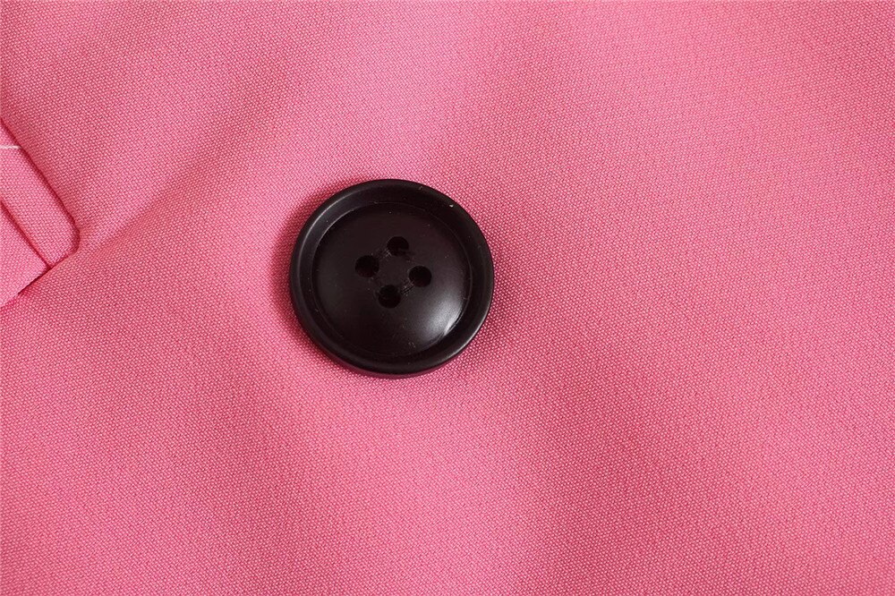 Blazer Croisé Avec Col À Revers Pour Femme | Idéal Pour Le Travail Ou Les Occasions Décontractées