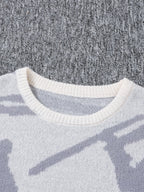 Pull Tricoté à Manches Longues pour Hommes | Idéal pour un Usage Quotidien