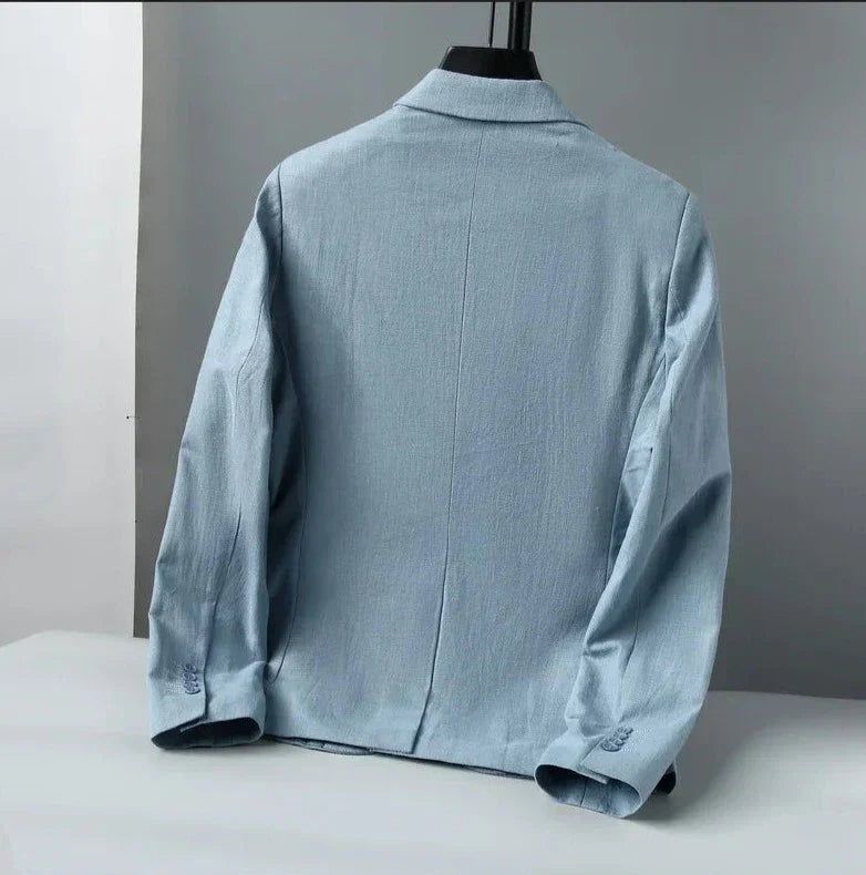 Blazer Pour Homme Avec Coupe Standard Et Teinte Claire Pour Adulte | Idéal Pour Saisons Chaudes Et Usage Polyvalent