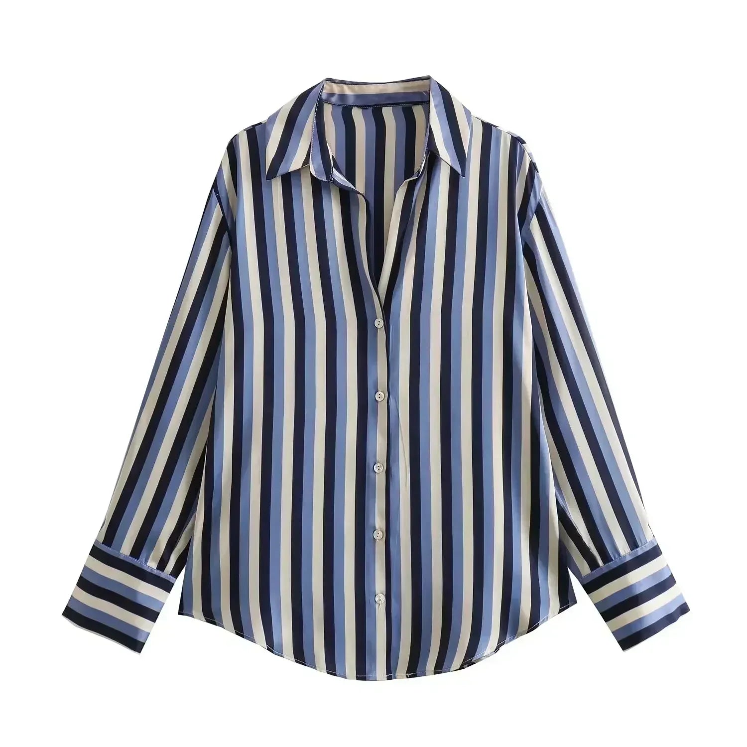 Blouse À Manches Longues Avec Coupe Ajustée Pour Femme | Idéale Pour Usage Quotidien Et Professionnel