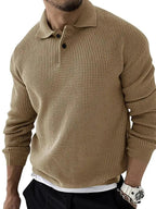 Pull Polo En Maille Avec Col Polo Pour Hommes | Idéal Pour Un Usage Quotidien