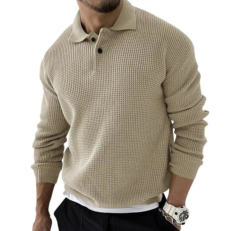 Pull Polo En Maille Avec Col Polo Pour Hommes | Idéal Pour Un Usage Quotidien