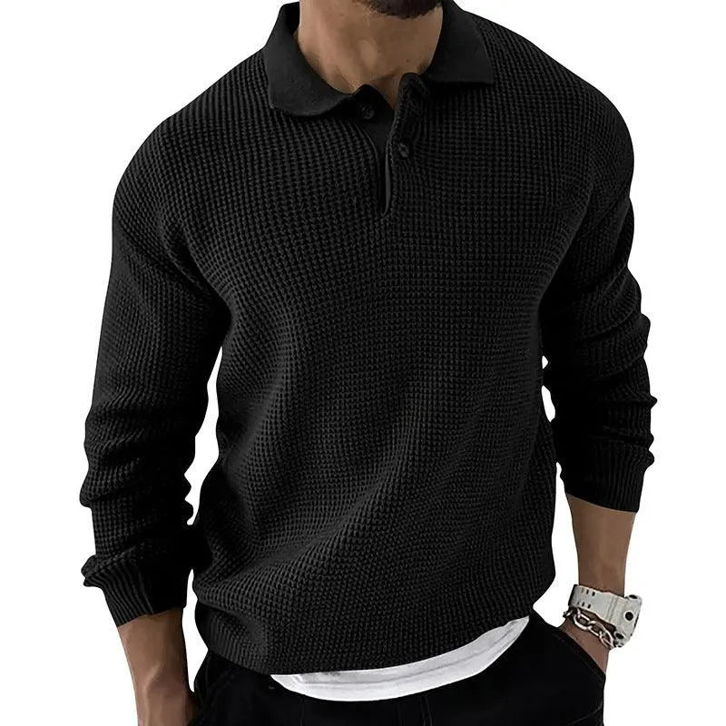 Pull Polo En Maille Avec Col Polo Pour Hommes | Idéal Pour Un Usage Quotidien