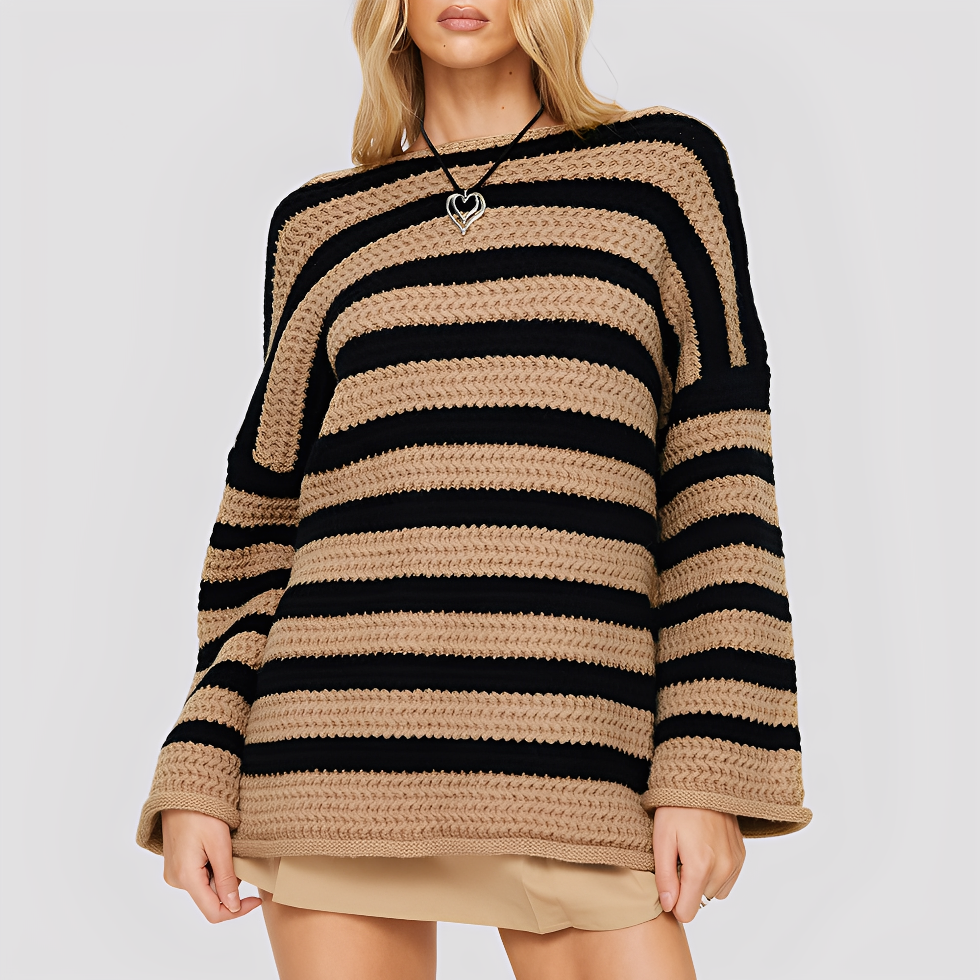 Pull en Maille à Coupe Décontractée pour Femme | Idéal pour Usage Quotidien