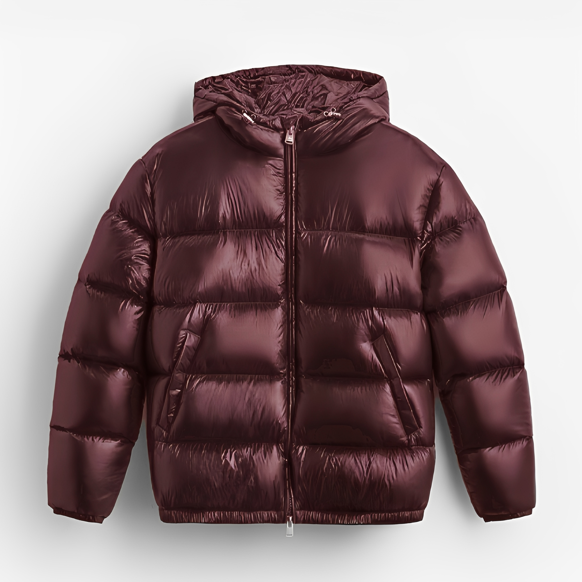 Doudoune Avec Capuche Intégrée Et Coupe Droite Pour Hommes | Idéale Pour La Saison Froide
