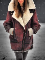 Manteau avec Col Oversize et Poches pour Femmes | Idéal pour l’Hiver