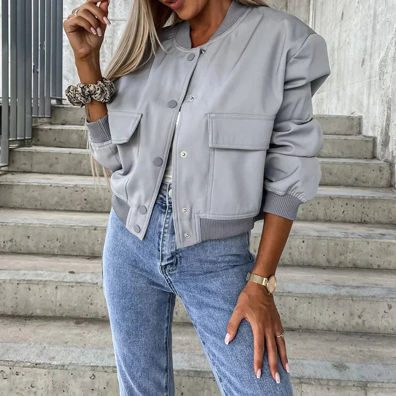 Veste Avec Coupe Fonctionnelle Et Design Épuré Pour Femme | Idéale Pour Saison Froide