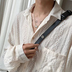 Chemise Décontractée à Manches Longues avec Col Classique pour Homme | Idéal pour le Quotidien