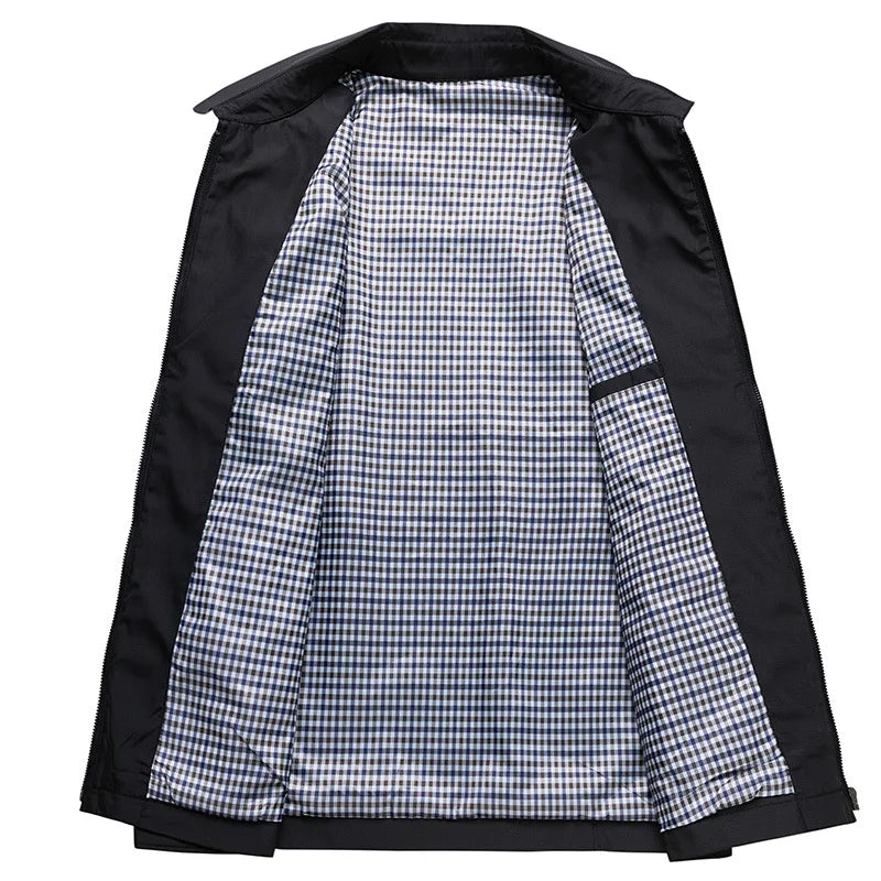 Veste Droite À Manches Longues Pour Homme | Idéale Pour La Mi-Saison Et Le Cadre Professionnel