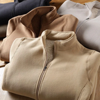 Veste Zippée À Manches Longues Pour Homme | Idéale Pour L’usage Quotidien Et Les Activités Extérieures