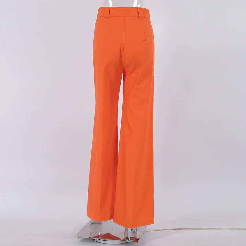 Pantalon Large À Taille Haute Pour Femmes | Idéal Pour Un Usage Estival
